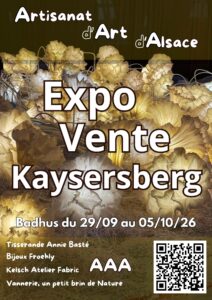 Expo à Kaysersberg. Métiers d'art.